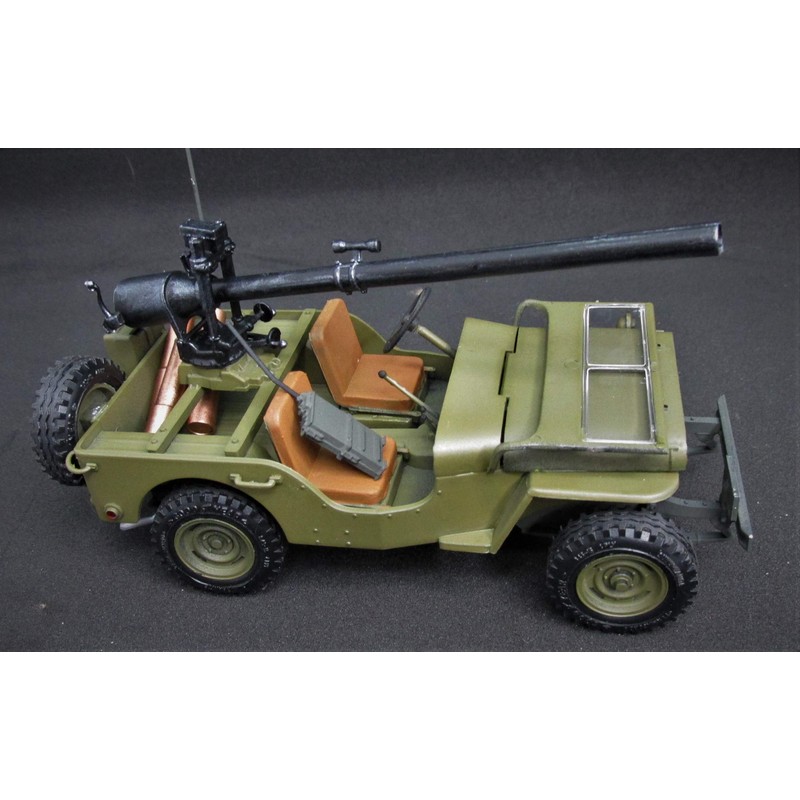 MPC Godzilla Army Jeep 1:25 Scale Model Kit (MPC882)