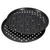 MOUYAT 4 Pack 12 Inch Pizza Trays with Holes, Non-Stick