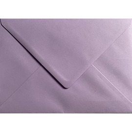 C5 (162x229mm) Coloured Envelopes Perfect for A5 Christmas Cards, Greeting Cards, Wedding Invitations, Crafts and Many More - Pack of 15 envelopes (Lilac)