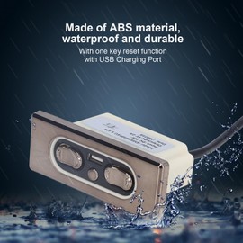 flexman 29V Power Recliner Switch, 5 Buttons, Waterproof Handheld Regulator Handset Replacement with USB Charging Port for Electric Sofa Recliner