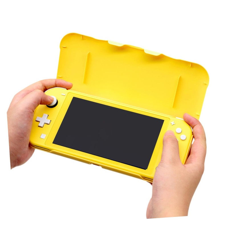 OSALADI Storage Case Yellow Cons Compatible Durable Travel Shell Game