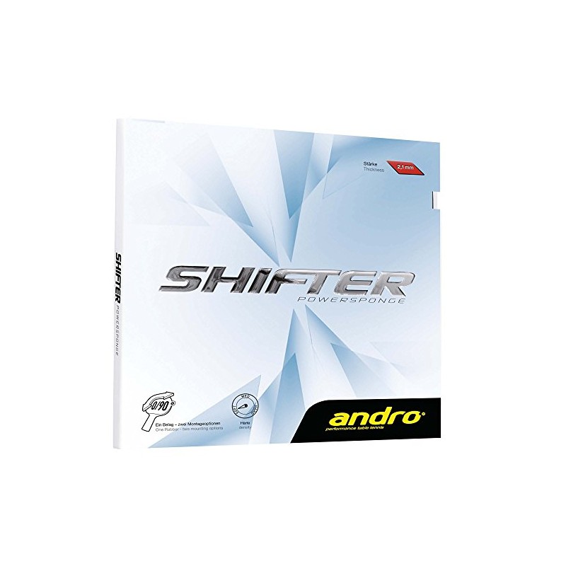 ANDRO Shifter Rubber Black 1.7 mm