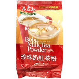 Greenmax Boba Milk Tea Powder – Authentic Taiwanese Black Tea Flavor | Instant Milk Drink Mix with Rich Creamy Taste | Ready in Minutes | 700g (24.7oz) Bag | Make Bubble Drinks at Home