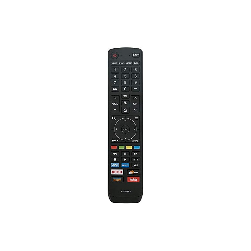 EN3R39S Remote Control Replacement for Sharp Smart TV