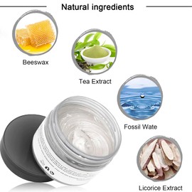 Hair Wax, Temporary Hair Colour Wax, Unisex Hair Colouring Wax, Washable Plant Formula, Matte Natural Colourful Hair Wax (120 g)