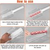 THJOPOKEEL 2 Pcs Plastic Kebab Maker Machine Press, Manual Kabob