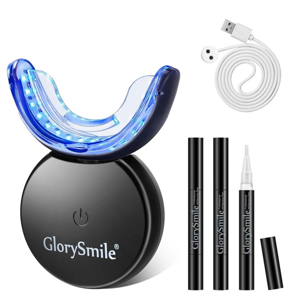Teeth Whitening Kit, Zahn Bleaching Set, Schonend Zahnaufhellung zu Hause,