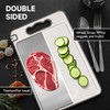 Titanium Cutting Board, Double Sided Chopping Board for Kitchen, Non