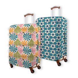 Kana & Kaili 2-in-1 Reversible Luggage Cover | Stylish Suitcase Covers | Spandex Luggage Covers for Suitcase TSA Approved