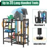 keomaisyto Garden Tool Organizer for Garage Organization, 3 Tier Yard
