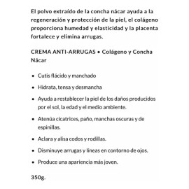 Crema Colágeno Y Concha Nácar 350 Gr. Florigan.