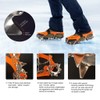Unigear Mountain Shoe Crampons, Ice Spikes, Snow Chains, Stainless Steel
