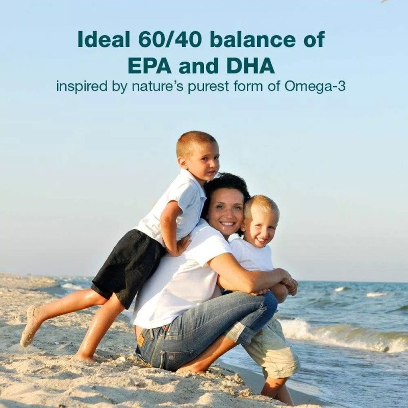 Perfect Omega Fish Oil Omega 3 Alaskan Fish Oil Supplement