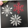 DOITOOL 1 Set Christmas Snowflake Metal Embossing Stencils Durable Cutting