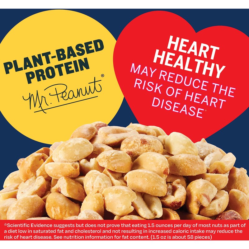 PLANTERS Lightly Salted Dry Roasted Peanuts, 16 oz. Resealable Jar