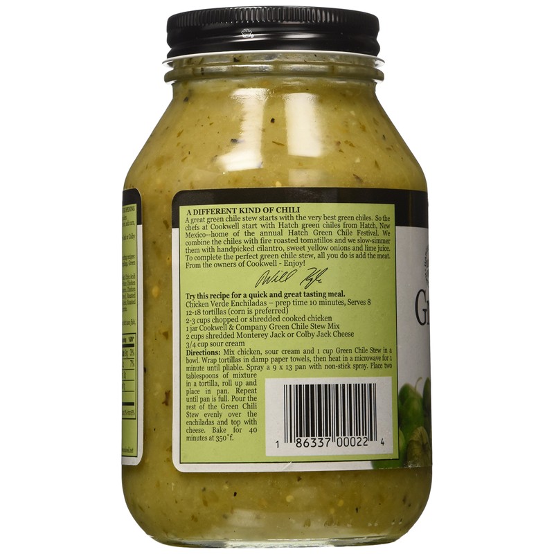 COOKWELL & CO 2 Step Green Chile Stew Mix, 33