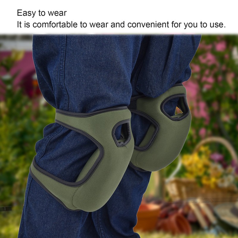 Gardening Knee Pads Green Portable Garden Knee Protector for Outdoor