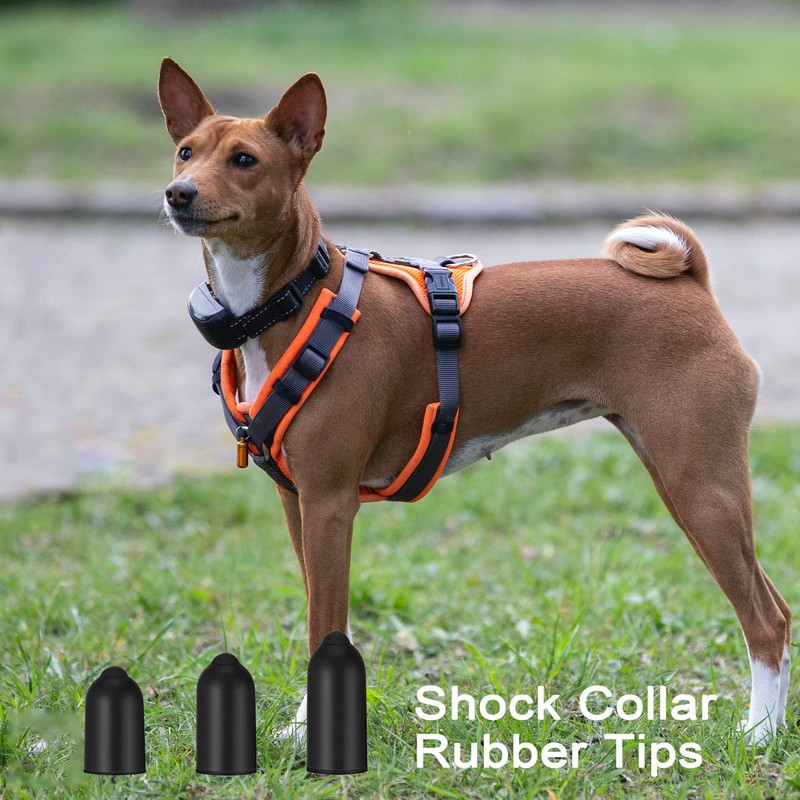 JIPIMON Dog Shock Collar Rubber Tips 12 pcs Training Collar