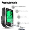 Bike Computer, Universal 19 Functions IP54 Waterproof Bicycle Speedometer Odometer,