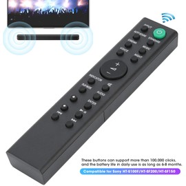 Speaker Remote Control - Speaker Controller Sound Bar Remote Control Replacement for Sony HT‑S100F/HT‑SF200/HT‑SF150