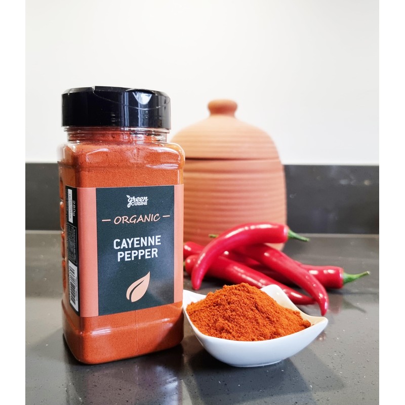 Organic Cayenne Pepper | 280g | Hot Cayenne Chilli Powder