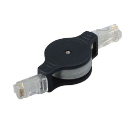 Electronic Master EM640103 3-Feet Retractable Rj11 Cable