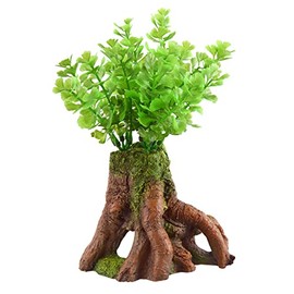 Underwater Treasures Stump with Bacopa