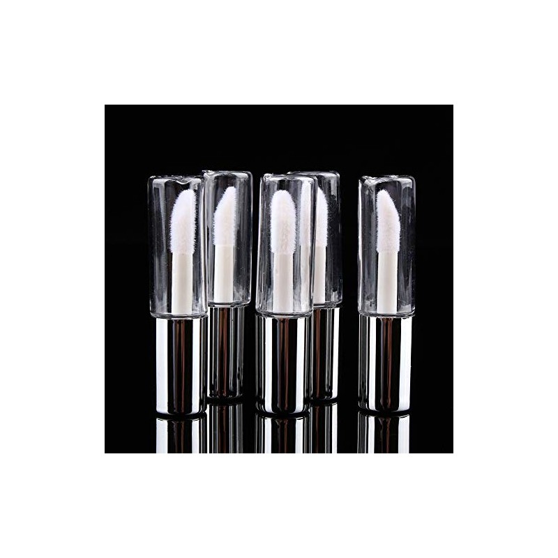 Yosoo 45pcs Plata Transparente 1,2 ml Tubos Vacío de Plástico