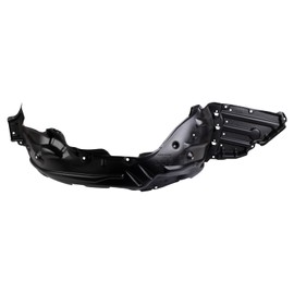 TRQ TRQ Front Right Inner Fender Liner Black Passenger Side Compatible with 2020-2022 Toyota Corolla TO1249232