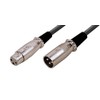 Classic Pro Microphone Cable MIX010 Microphone Cable 3.3 ft (1 m) XLR Canon