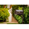 Architectural Mailboxes Mapleton™ Heavy Duty Steel Metal Post Mounted Mail