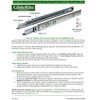 GlideRite Hardware 2070-ZC-1 20 inch 100 lb 1 inch 1