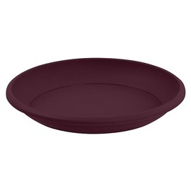 EDA - Universal Saucer Ø 21 cm - For Osaka Flower Pot Ø 25 and 30 cm - Burgundy