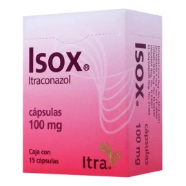 Isox Cápsula 100 Mg, 15 Cápsulas