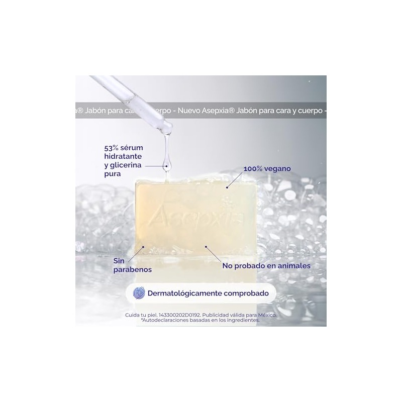 Pack Familiar ASEPXIA. Jabón Corporal Neutro 4 pack Jabón Corporal