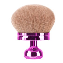 Extra Large Body Brush for Self Tanner, Leg Makeup & Bronzer Self Tan Applicator【Ultra Soft】【Shed-Proof】【Easy To Clean】3.3 inch Wide Round Head Brush，Pink-Brown