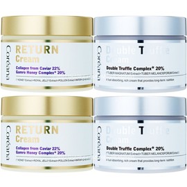 Koreana Return Cream 100mlx2 + Double Truffle Cream 100mlx2 / 코리아나 리턴 크림 100mlx2개 + 더블 트러플 크림 100mlx2개