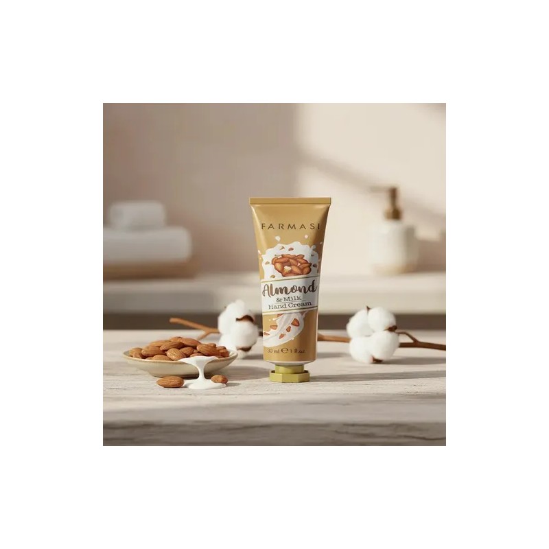 Crema Para Manos - Hidratación Y Suavidad - Farmasi-Almendra