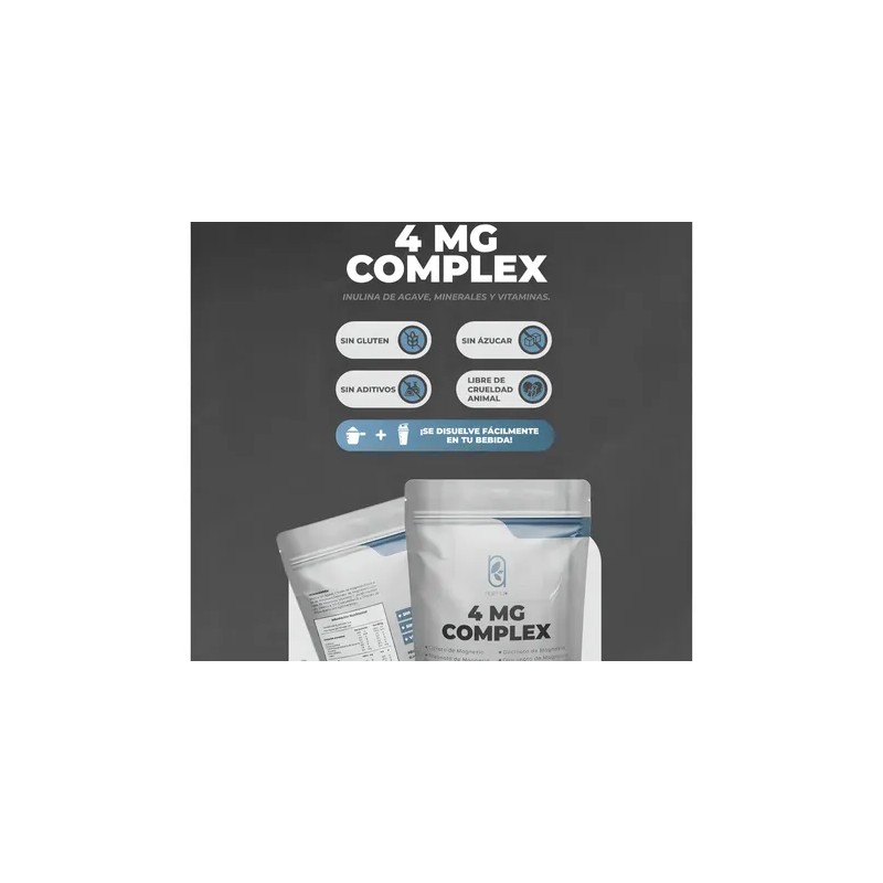 Naíma Magnesio Complex 150g en Polvo Sin Sabor con Inulina