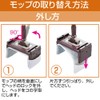 Azuma Industries TSM-SQA57 Rotating Mop Spare Tornado Square Spare Wipe