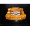 Drew Estates Outdoor Plastic cigar ashtray Measures 8.25" L x