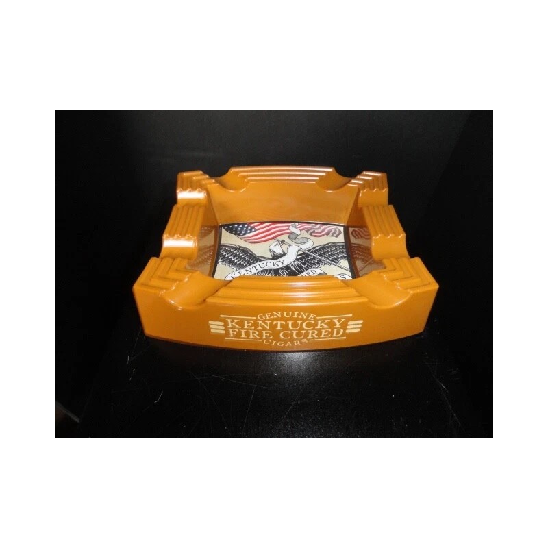 Drew Estates Outdoor Plastic cigar ashtray Measures 8.25" L x