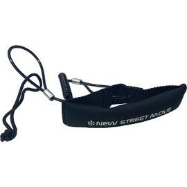 NEW STREET MOVE ASSIST EXTENSION Skateboard Leash (Black, 90)