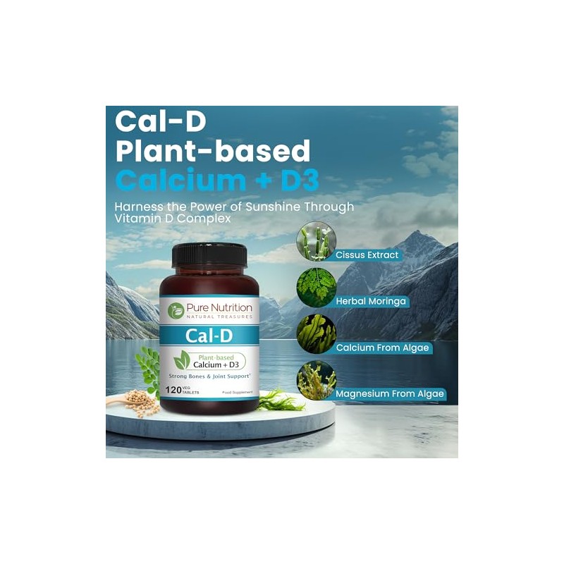 PURENUTRITION ME Pure Nutrition Cal D - Plant Based Calcium