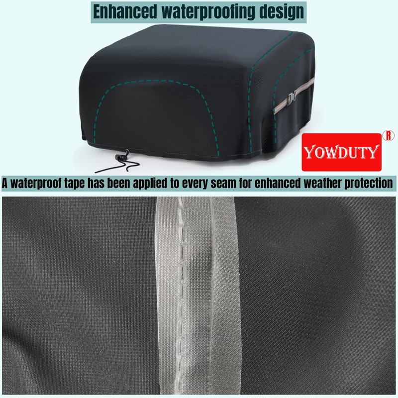 YOWDUTY Grill Cover for Blackstone 17” Griddle with Hood -