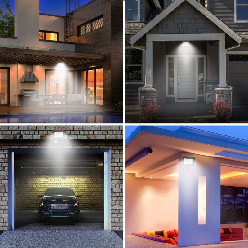 100 W LED Spotlight Motion Sensor, 10000 LM LED Outdoor