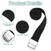 Pack of 8 Black Polyester Lashing Straps Short, Tie Down