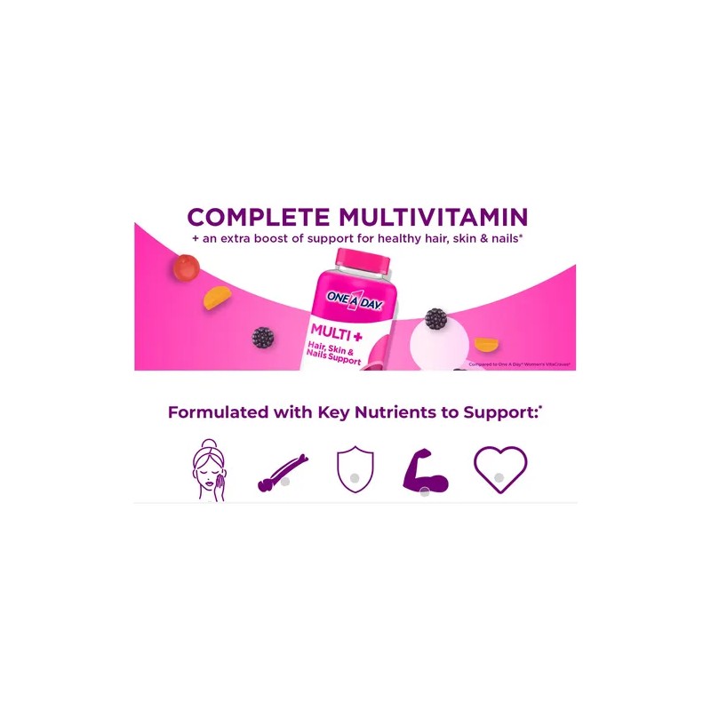 One A Day Multi + Cabello, Piel Y Uñas, Con