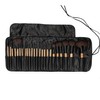 TOOLS FOR BEAUTY Set of 24 make-up professional wooden and