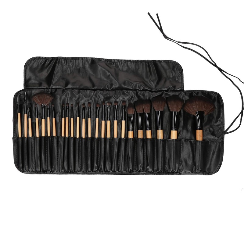 TOOLS FOR BEAUTY Set of 24 make-up professional wooden and